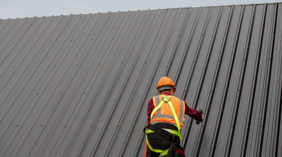 Professional metal roof installation services in Winchester, IN